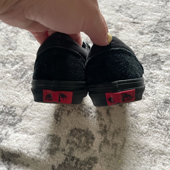 Black Velcro Vans - Picture 2 of 3